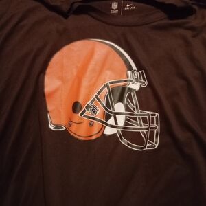 NFL Cleveland Browns Dri-Fit Team Apparel in Dark Brown